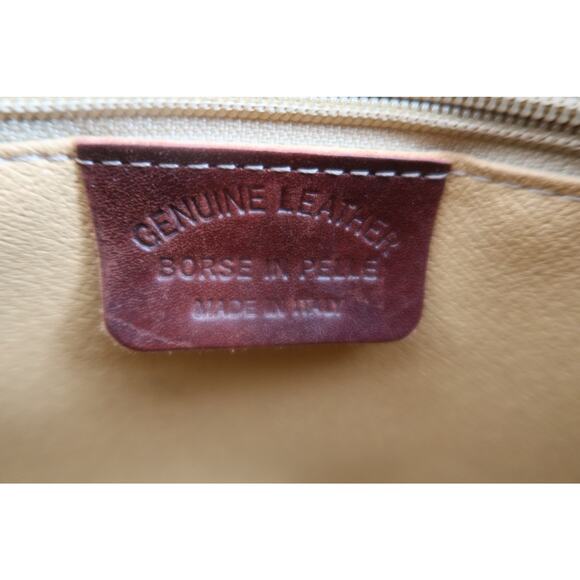 Beautiful Italian Leather Color Block Purse Italian Leather Borse in Pelle - Picture 8 of 11